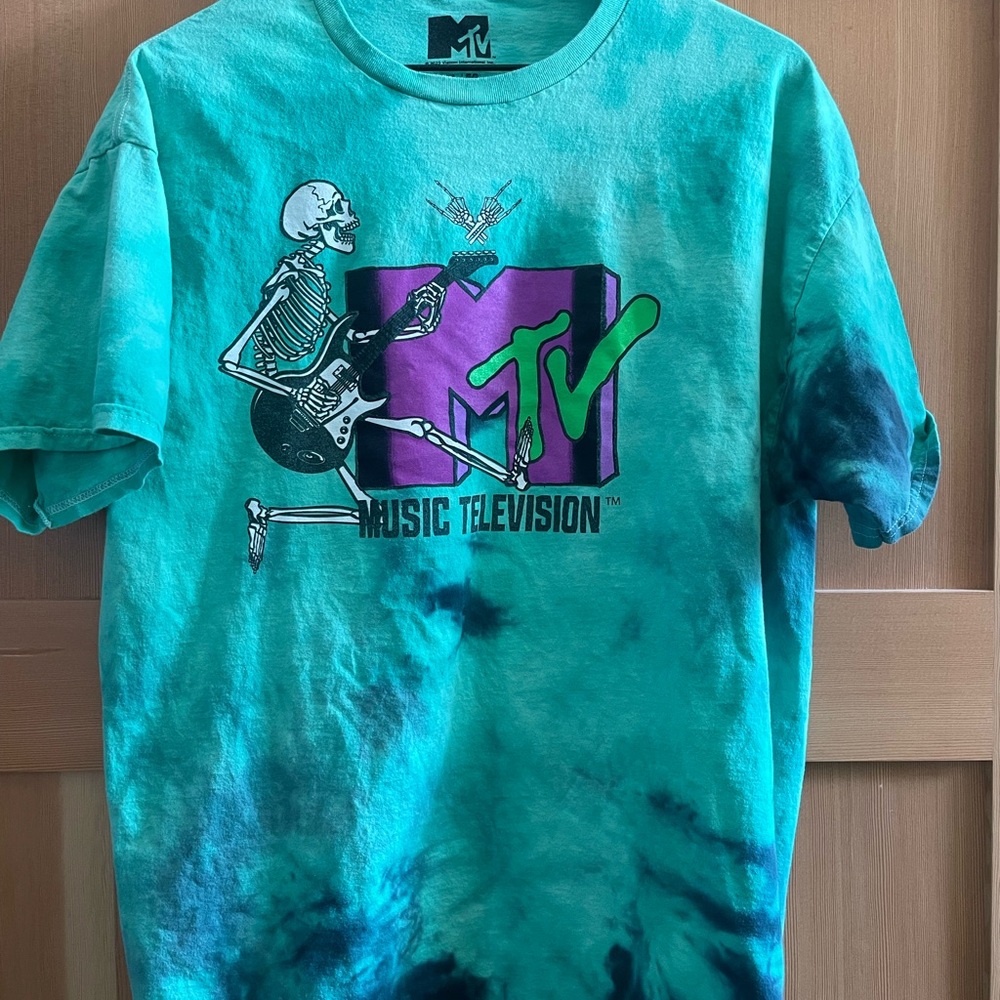 MTV Tie-Dye Graphic T-Shirt